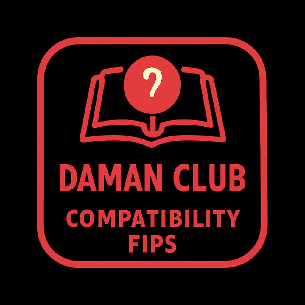 A professional icon representing Daman Club compatibility.