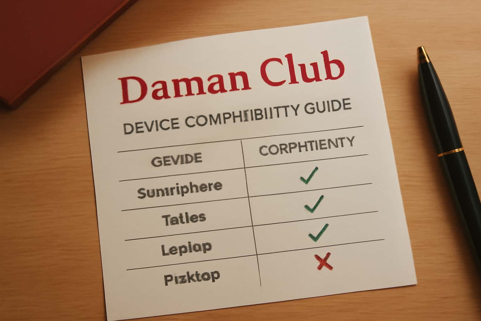 An illustrative scene depicting various devices accessing Daman Club.