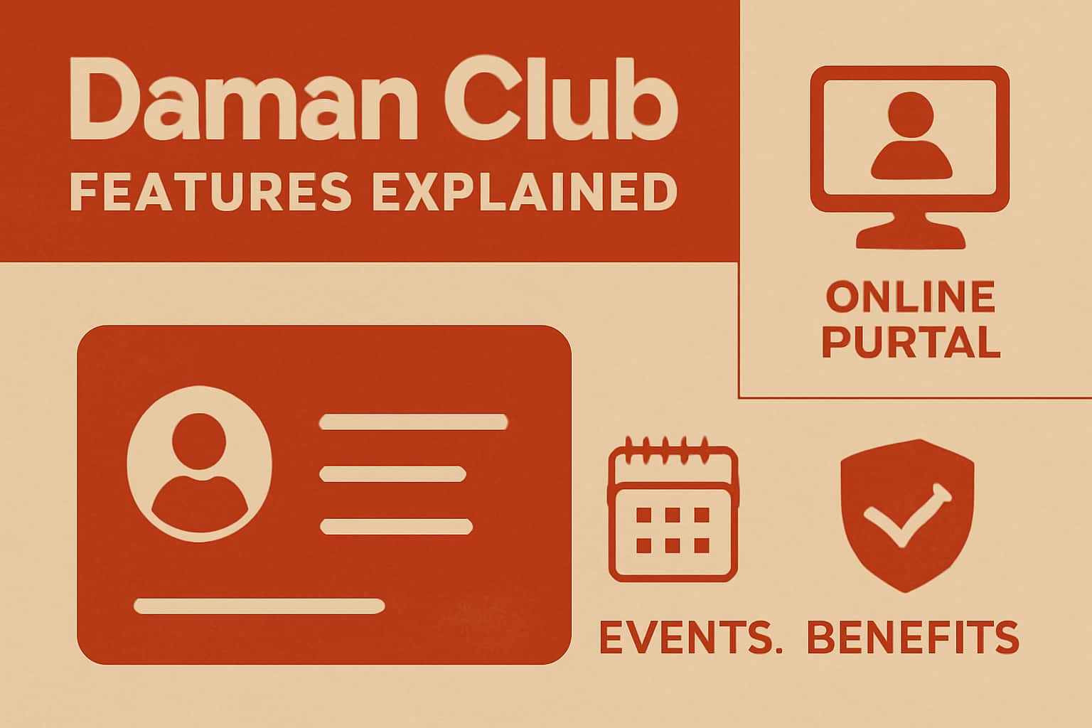 A visually engaging representation of Daman Club Features Explained.